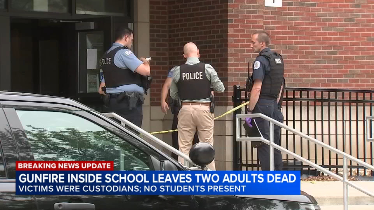 Two custodians found dead in Chicago elementary school after ‘shots fired inside building’