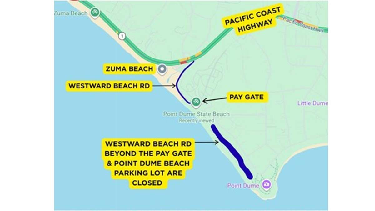 Malibu’s iconic Point Dume Beach closed indefinitely due to ‘severe’ erosion