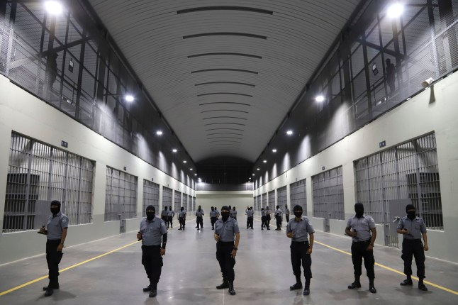 Photos show stark differences between 'world's strictest prison' and 'most humane' with yoga and chalet stays