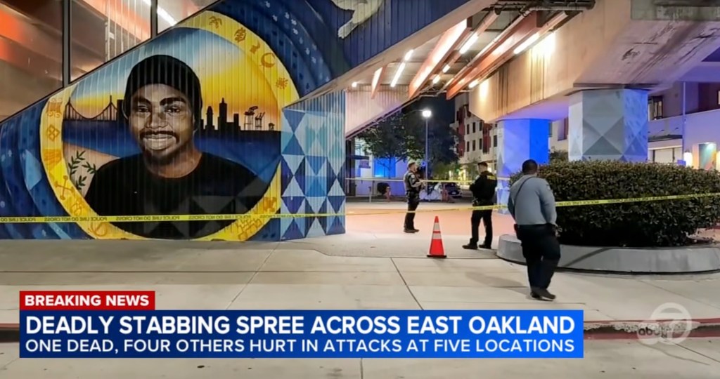 Mass stabbing spree rocks major California city as knifeman goes on 30-minute rampage