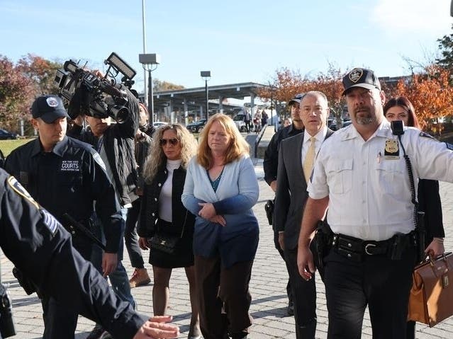 Ray Tierney addressing the community during investigation efforts for Asian Doe