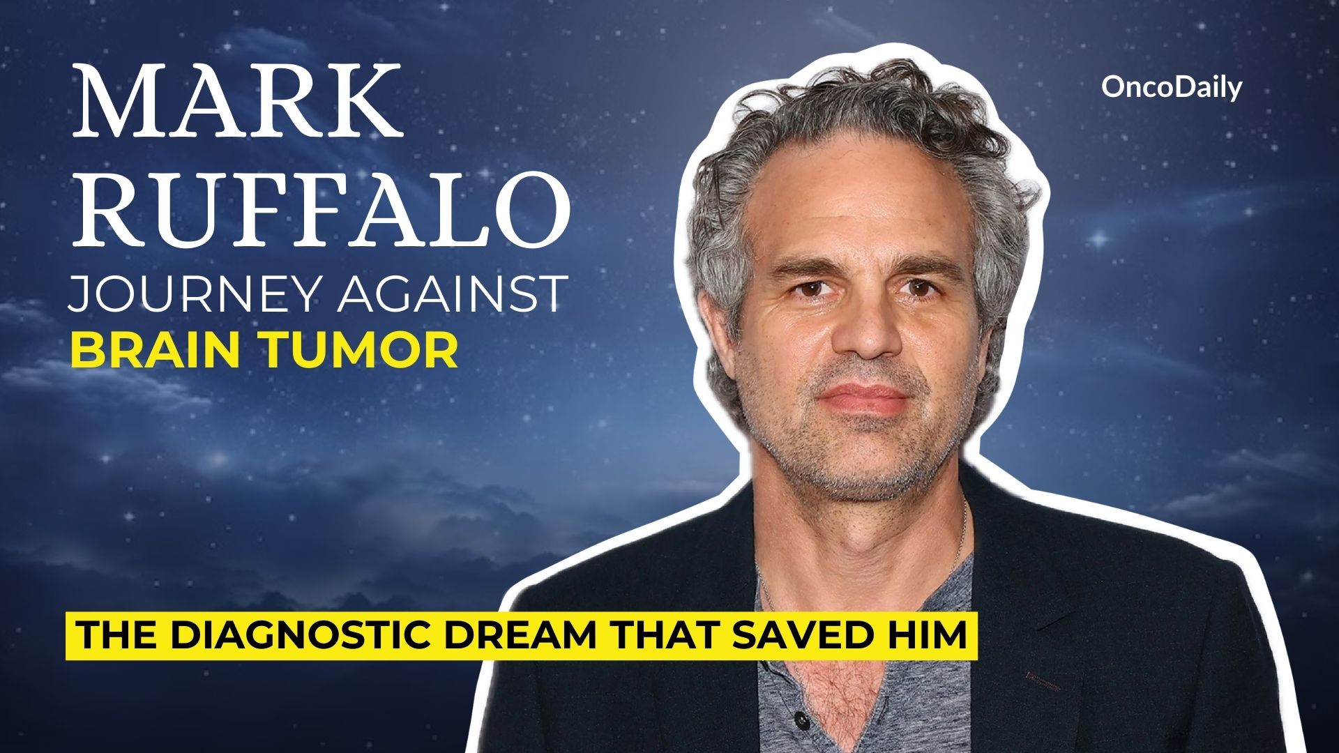 The Marvel star received his very real diagnosis after experiencing the dream, which 'wasn't like any other', when his wife Sunrise was close to giving birth to their son, Keen.