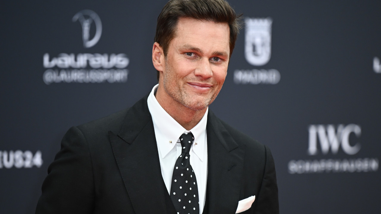 Tom Brady caught with his hand down his swimsuit during steamy yacht shower in France