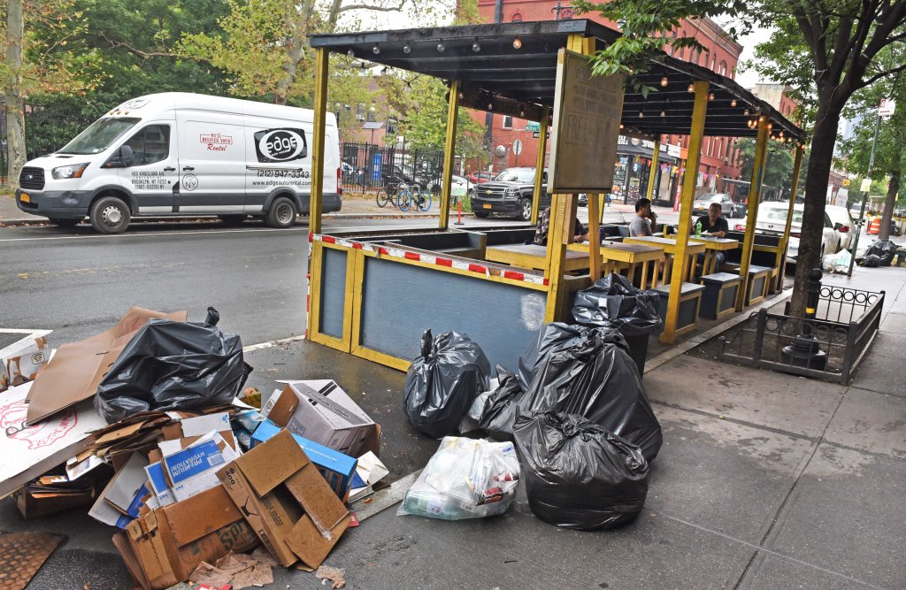 Ugh! NYC’s rat-attracting, traffic-snarling menace is back with a vengeance