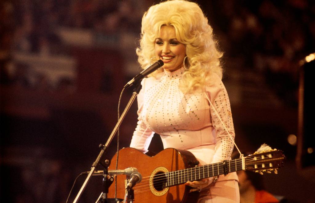 Dolly Parton’s big hair and bedazzled looks made her a fashion icon