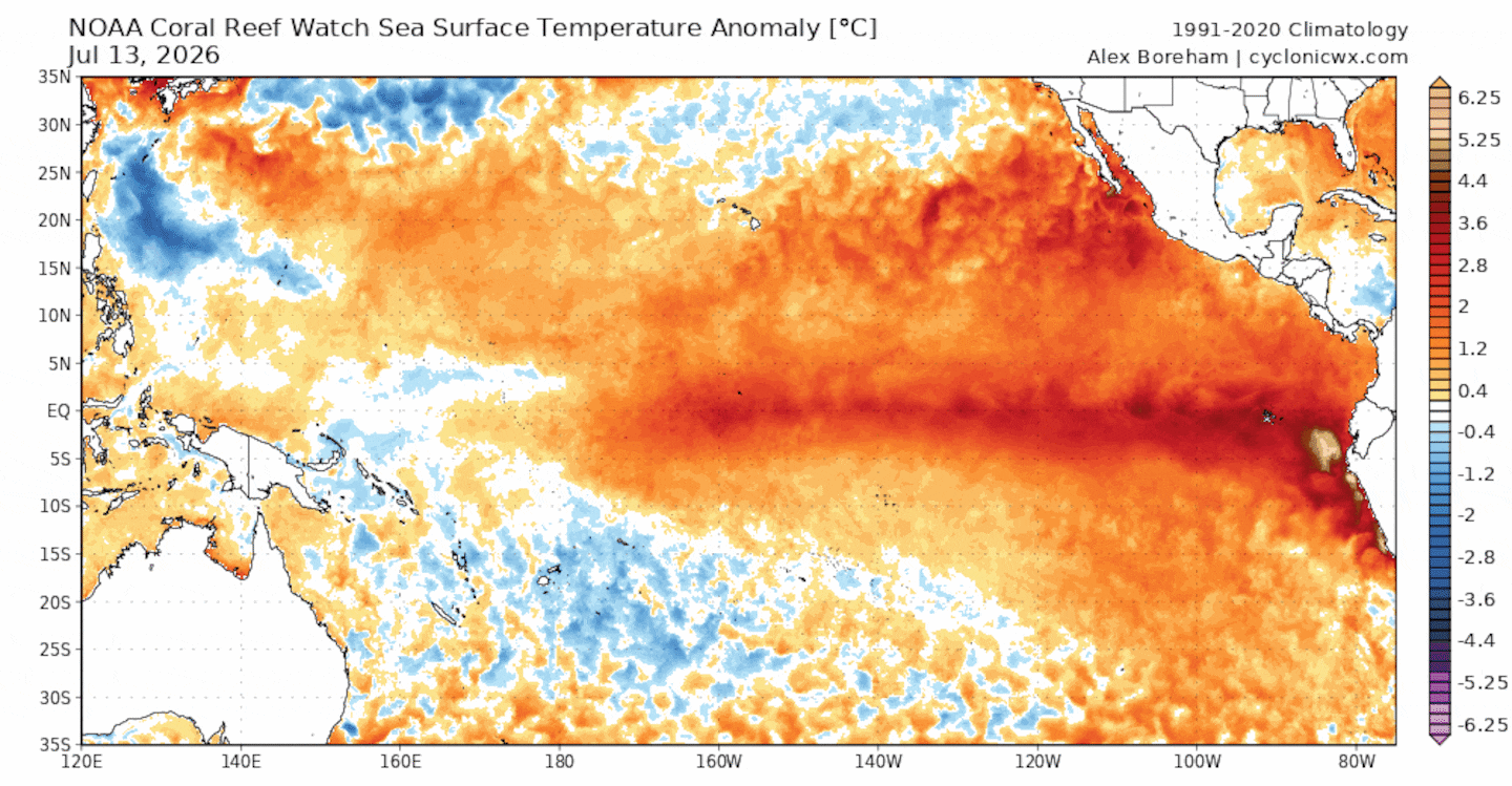Winter weather forecast predicts El Niño will bring US crazy storms, cold beaches and desert rains
