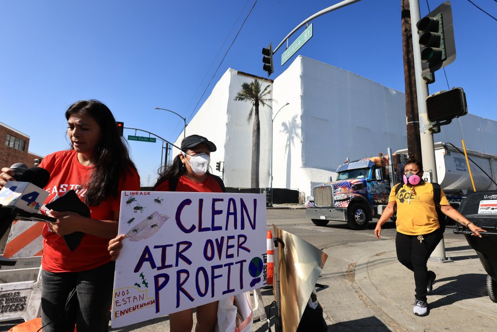 Outrage as owner of burned LA warehouse that left behind millions of pounds of rotting food misses cleanup deadline