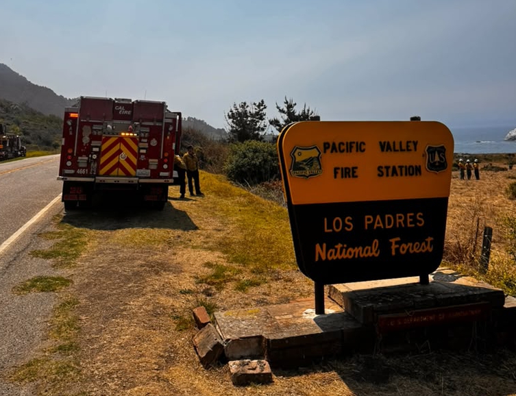 New wildfire explodes near site of massive California blaze as dozens evacuated from their homes