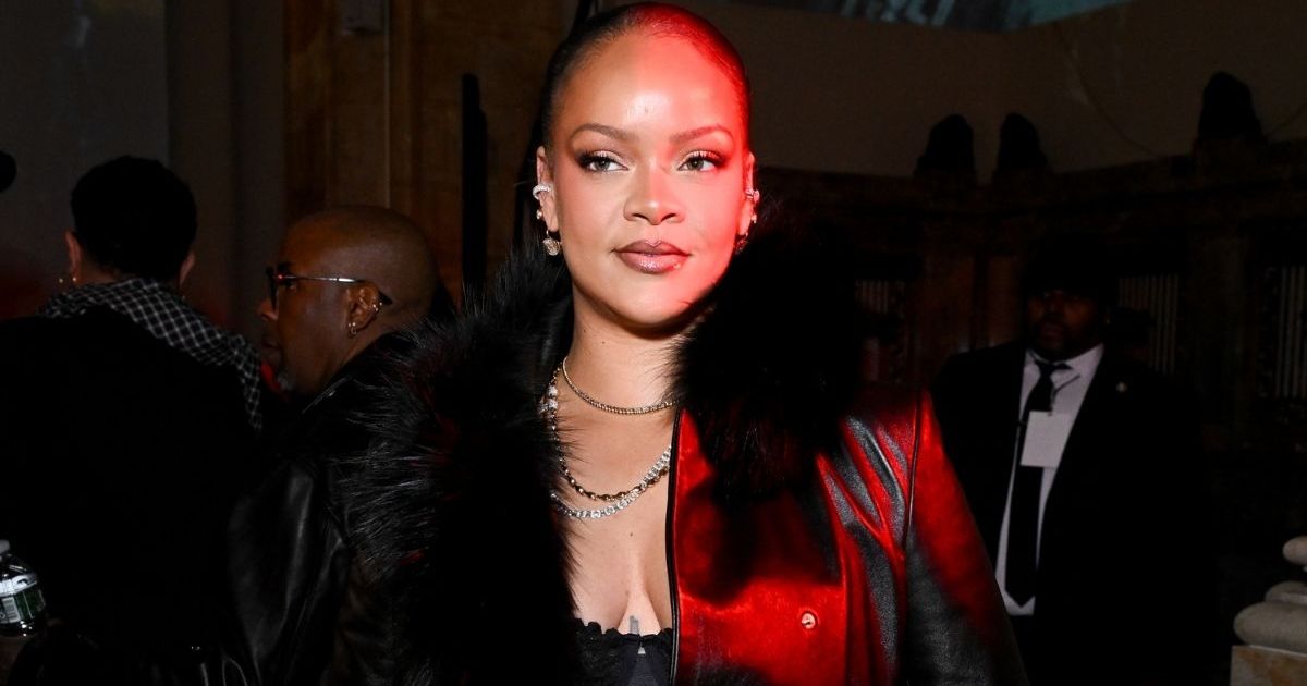 Rihanna stops traffic in racy lace lingerie and diamonds