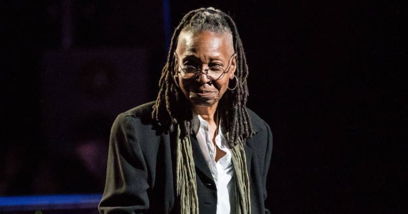 Whoopi Goldberg as a co-host on the daytime talk show panel