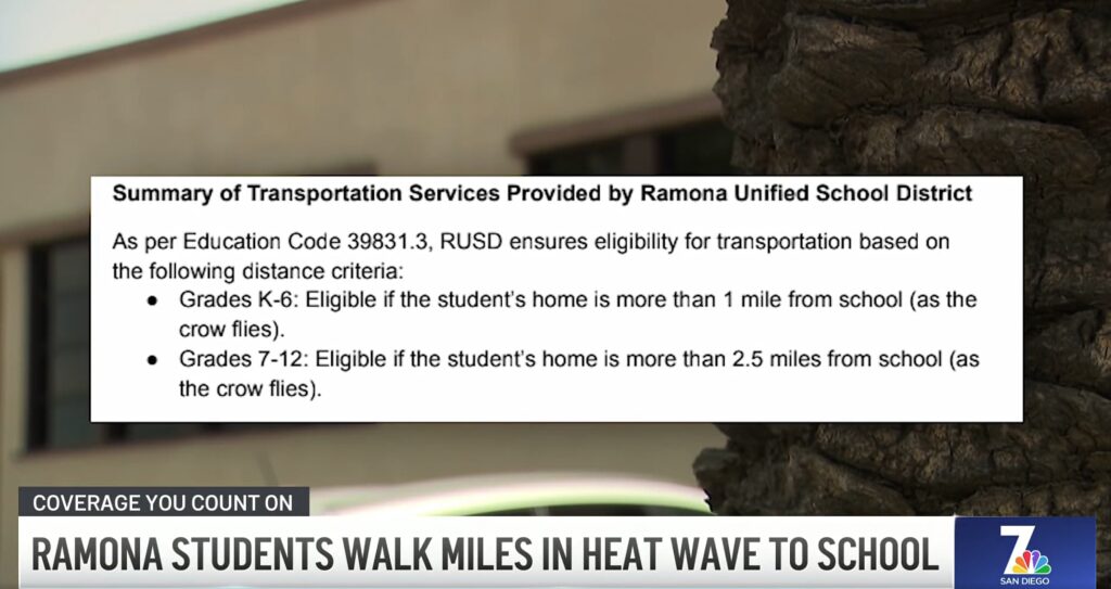 Kids forced to walk miles home in scorching SoCal heat after school bus cuts