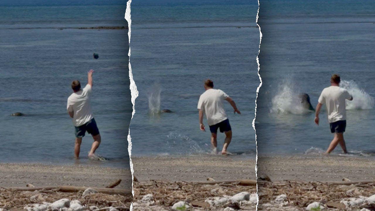 Brutal karma for Dem congress candidate blasting music on packed tropical beach