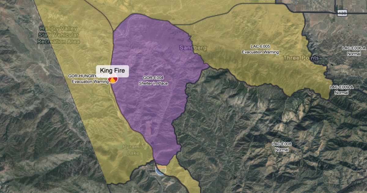 Fire containment efforts at King Fire