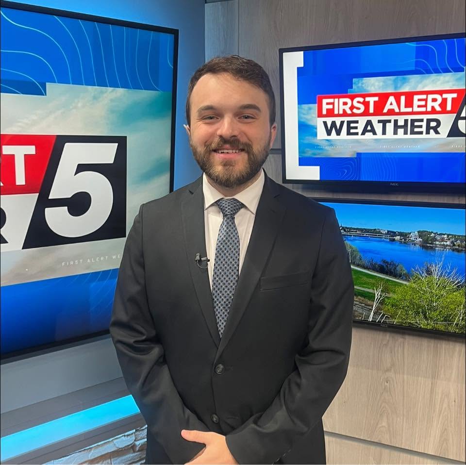 Maine meteorologist suffers laughter attack on live TV after hilarious prank backfires