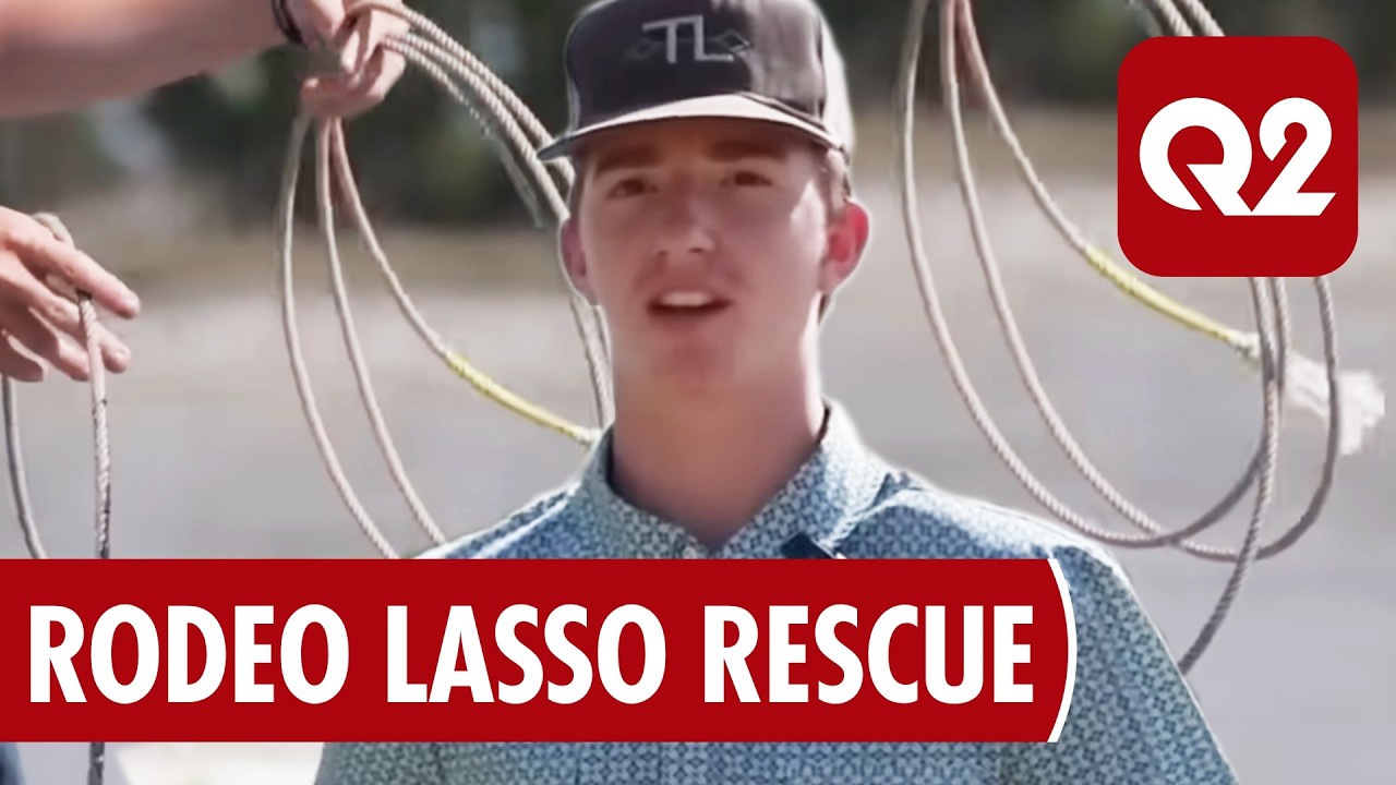 Montana boy, 14, uses rodeo lasso to rescue man drowning in Yellowstone River: ‘Go get him’