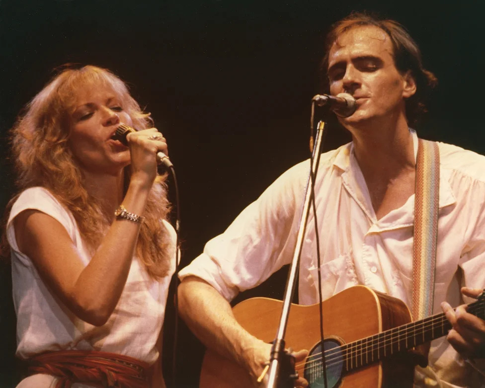 Carly Simon, singer-songwriter and ex-wife of James Taylor