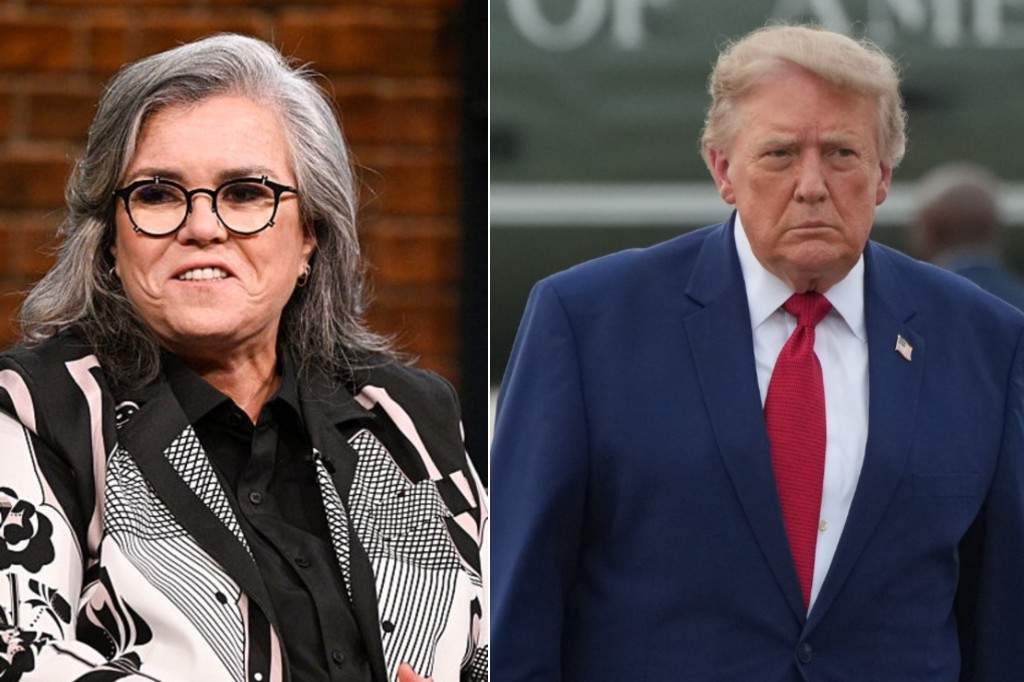 Rosie O'Donnell makes fresh swipe at Trump after bitter feud led her to leave the US