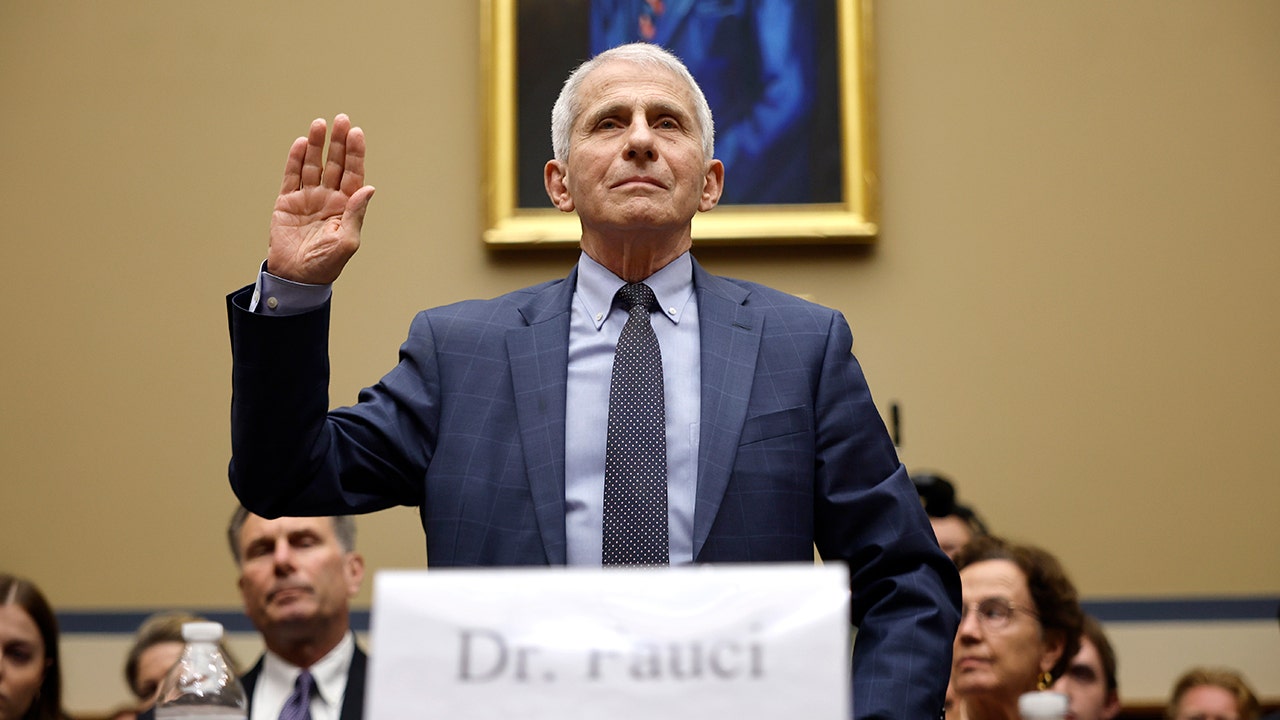 Dr. Anthony Fauci, former director of the National Institute of Allergy and Infectious Diseases, during his tenure overseeing the nation's pandemic response.