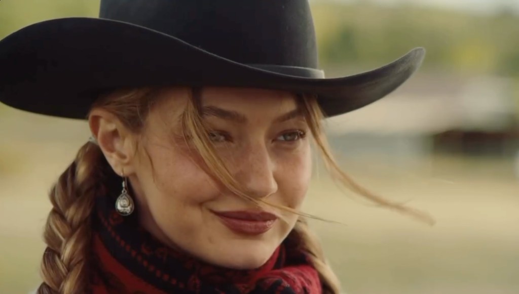 Bella Hadid joins sister Gigi in a cowgirl showdown for Guest in Residence campaign