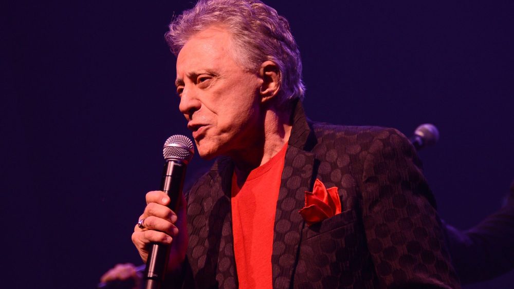 Frankie Valli during his announcement period of the tour cancellation
