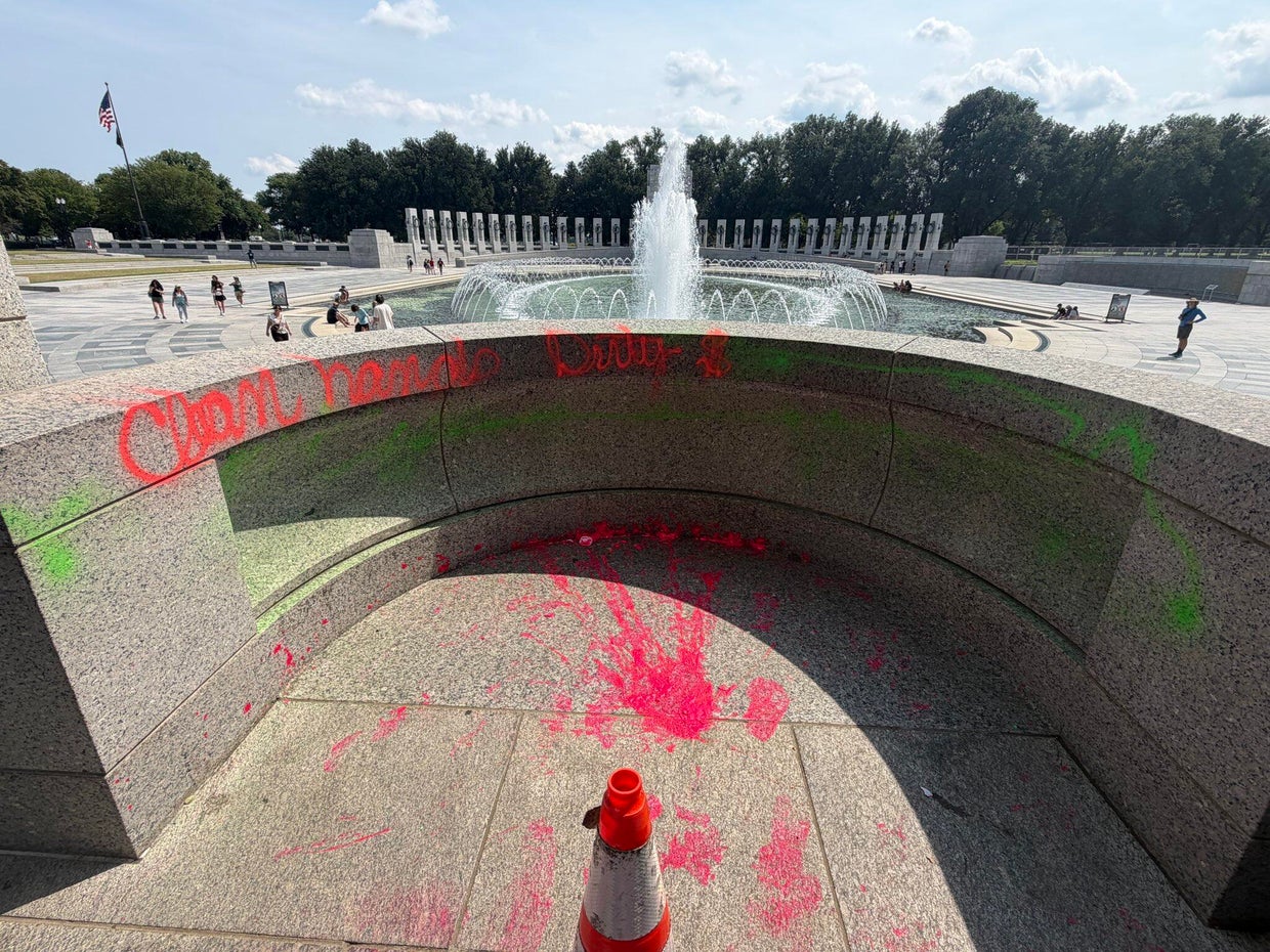 Trump blames vandals for dead grass on National Mall where he hosted 4th of July celebration