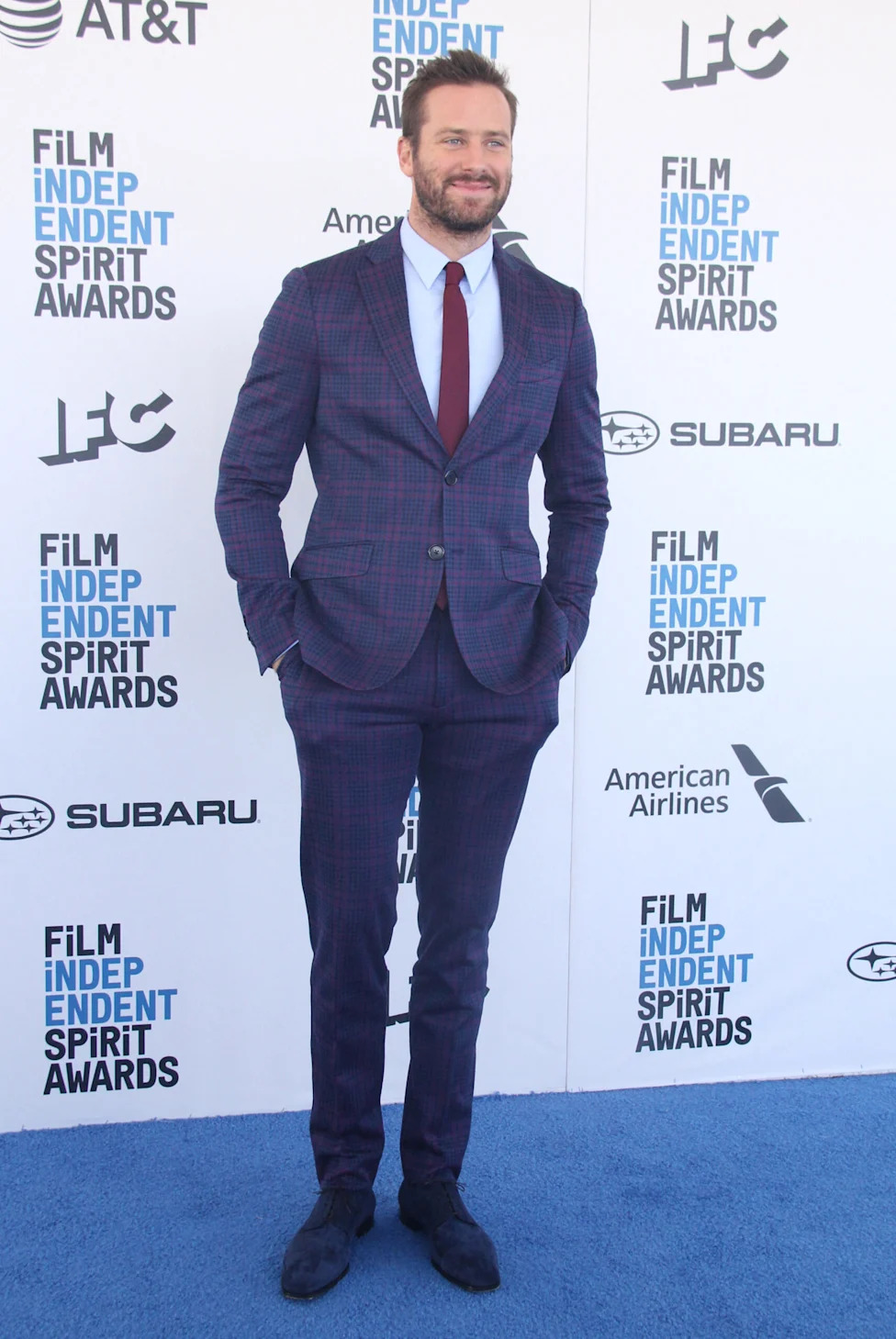 Armie Hammer, actor attempting a Hollywood comeback