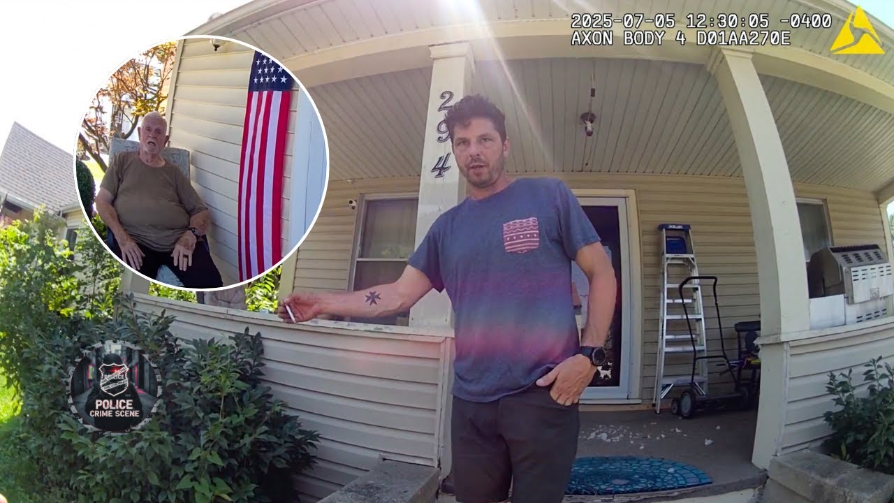 Crazed couple allegedly throws explosive with chilling 2-word message into elderly neighbor’s yard