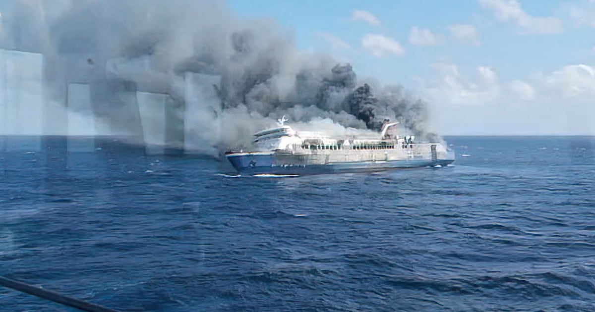 At least 5 dead, 41 missing after Indonesian ferry catches fire — prompting massive rescue effort