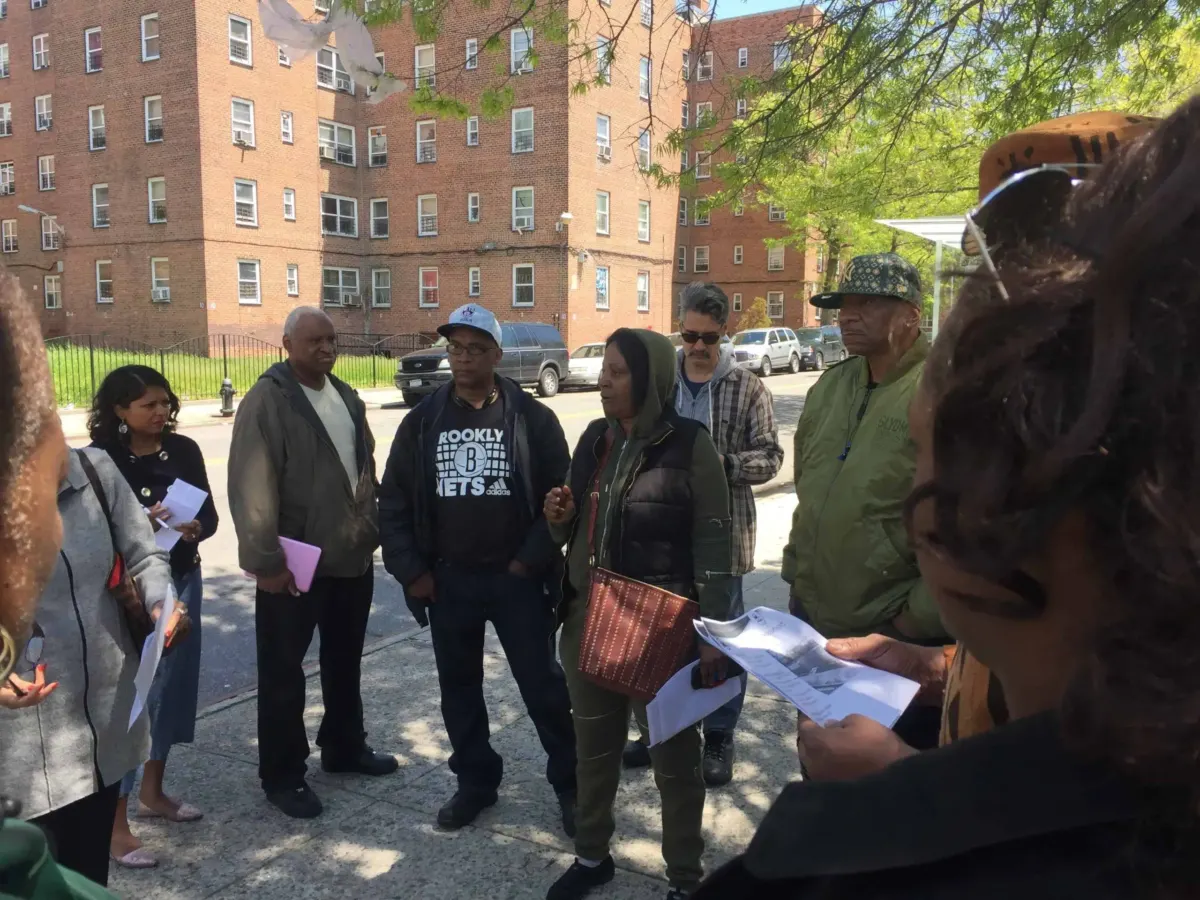 Opponents of new NYCHA project spread ugly antisemitic, racist and homophobic flyers