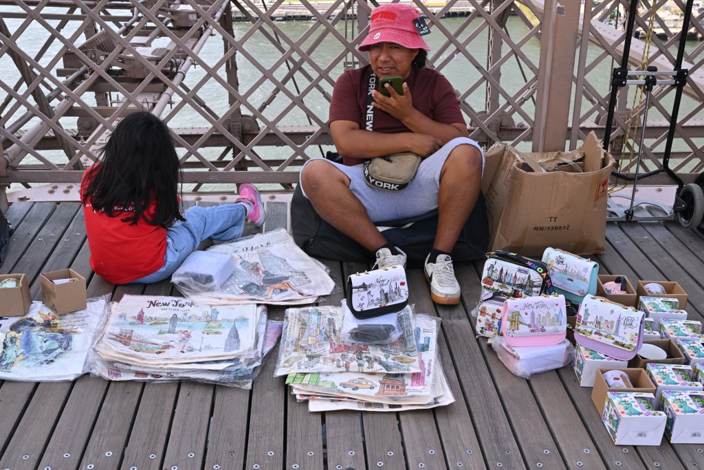Kids as young as 11 among the illegal vendors swarming Brooklyn Bridge: ‘They are everywhere’