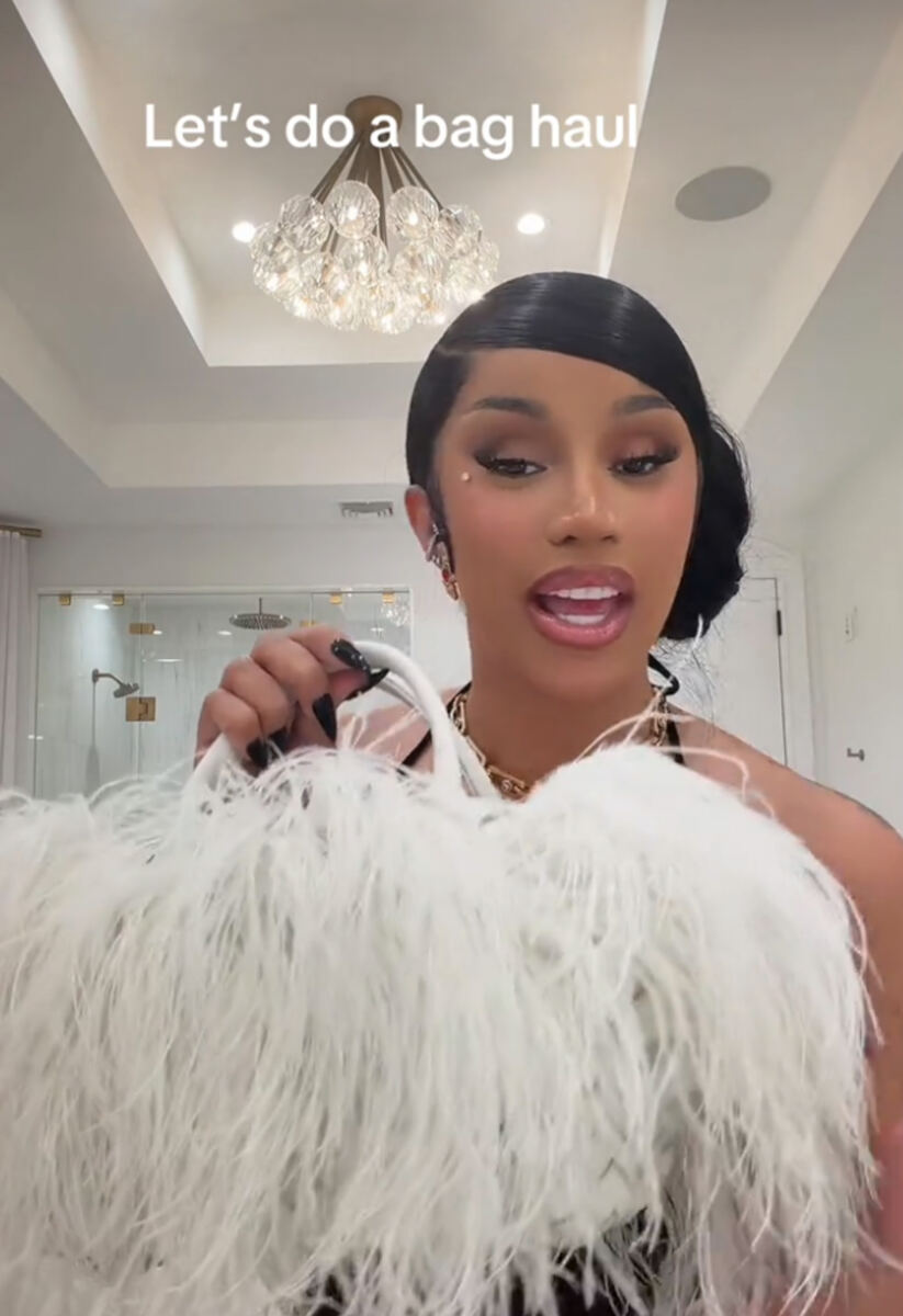 Cardi B shows off more than $187K worth of Chanel, Hermès and Bottega Veneta bags in breathtaking haul