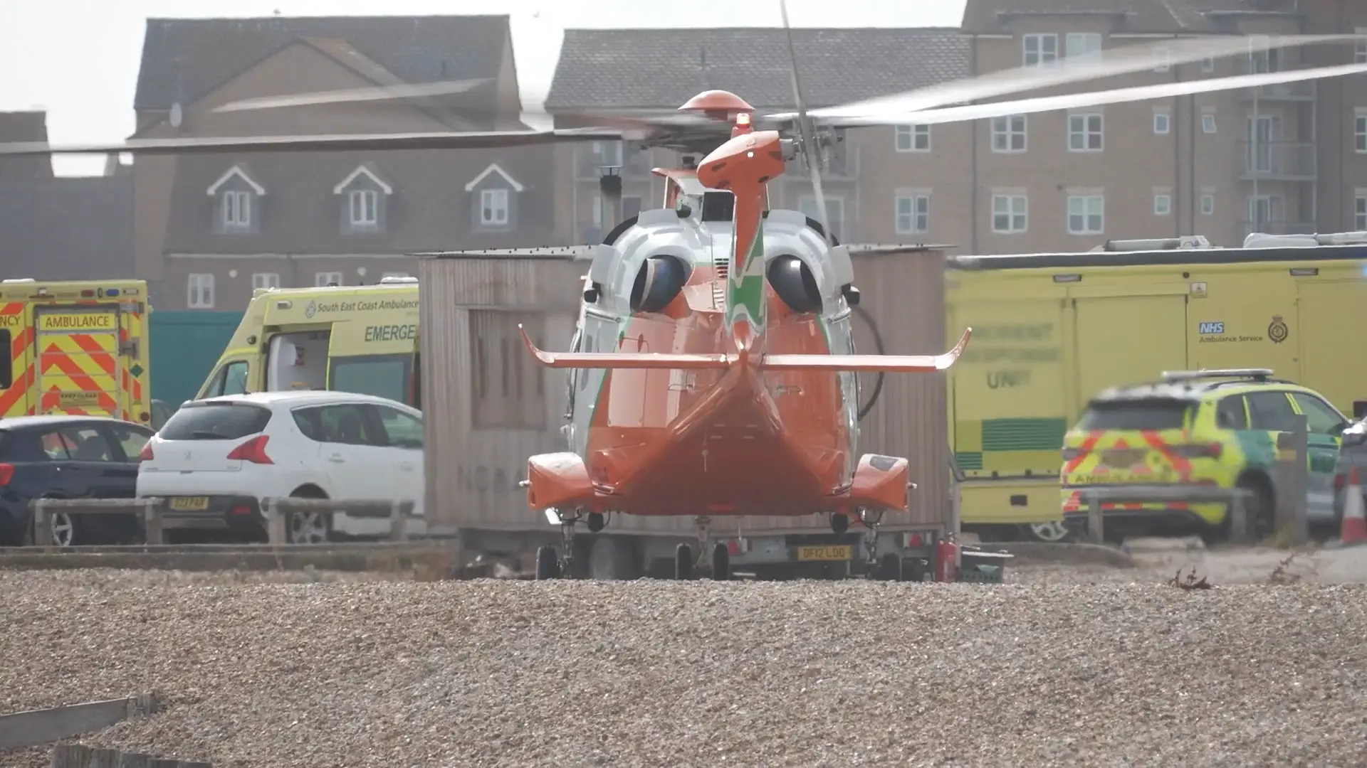 Six-year-old girl dies in hospital days after three family members drowned at UK beach