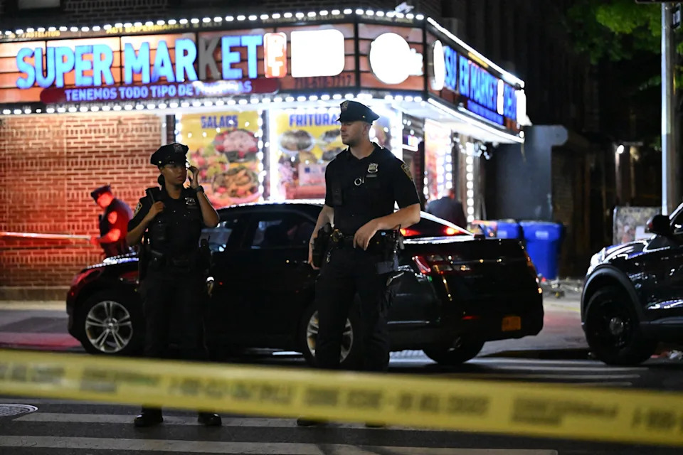 Coward career criminal charged with killing retired NYPD cop’s son, 12, dodges victim’s family in court