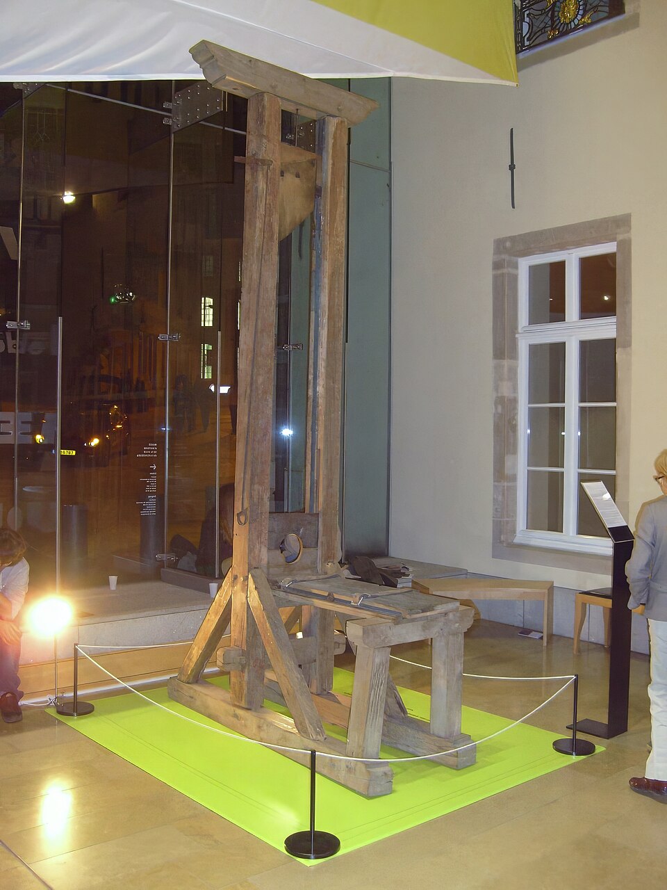 Santa Barbara erupts over terrifying guillotine sign displayed at City Hall