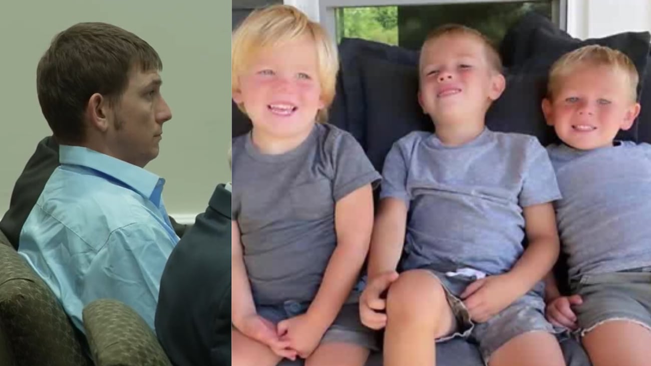 Video shows evil dad Chad Doerman telling cops he executed his 3 young sons ‘for God’