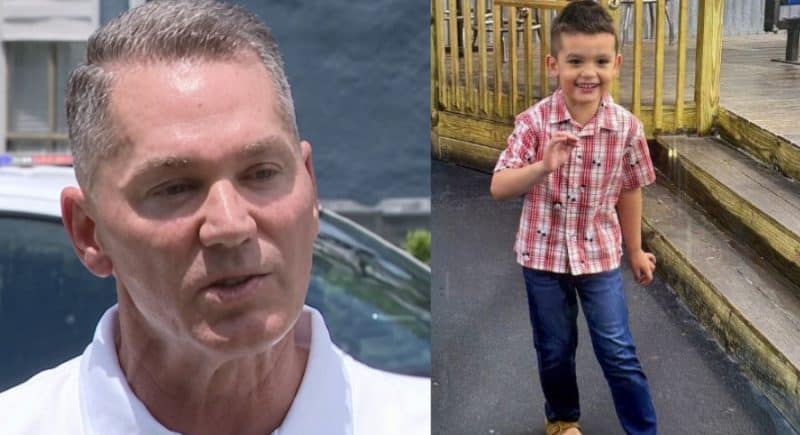 Father of the 5-year-old who contacted authorities when his son was found missing