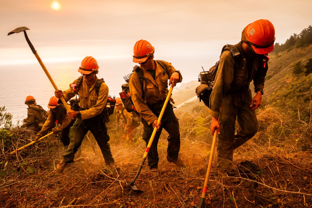 Fast-growing wildfire engulfs scenic California coast as urgent evacuation orders issued