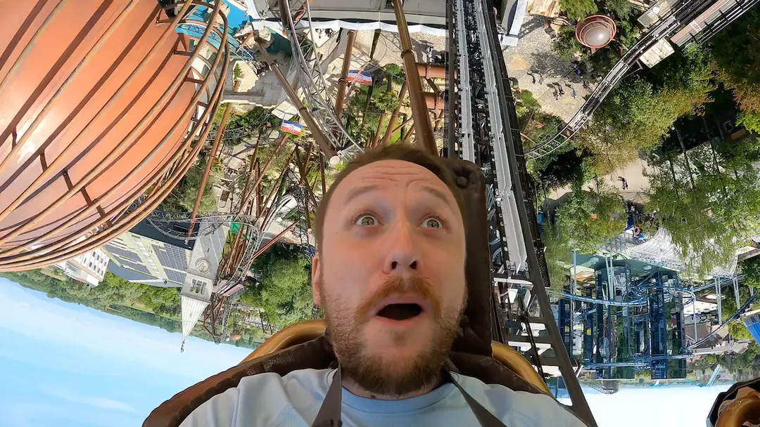 Voltron coaster at Europa Park