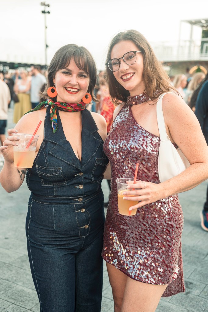 Thousands of jumpsuit-clad partiers boogie to 1970s hits at annual Gimme Gimme party: ‘I just keep coming back’