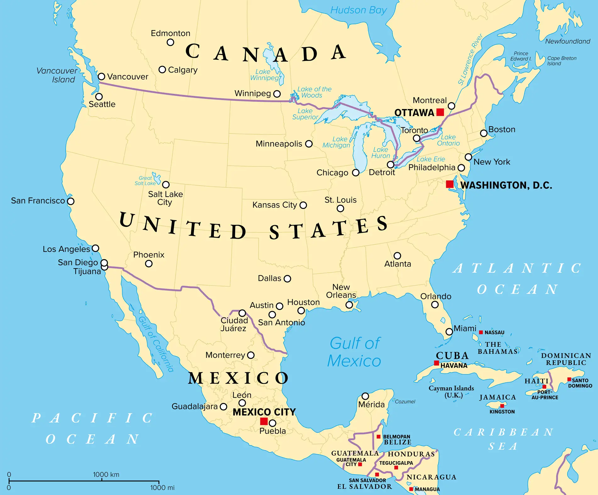 Donald Trump floats idea of renaming Atlantic or Pacific Ocean on US maps