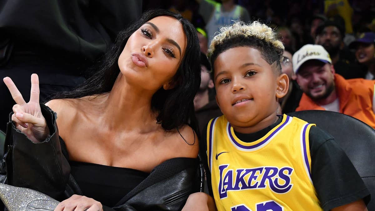 Kim Kardashian and Kanye West’s son Saint, 10, makes Instagram debut