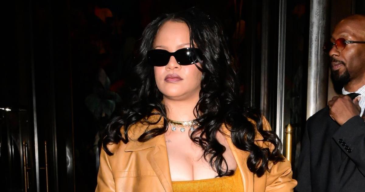 Rihanna stops traffic in racy lace lingerie and diamonds