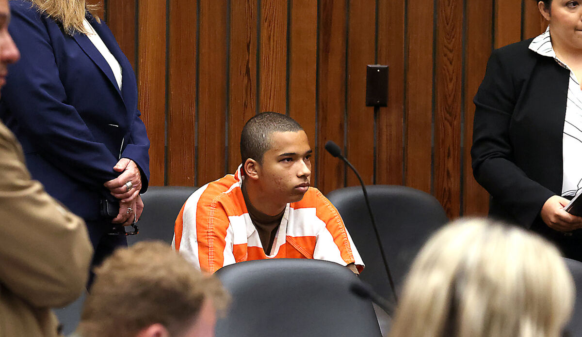 Teen accused of butchering beloved artist in mall attack that shocked quiet California beach town enters stunning plea