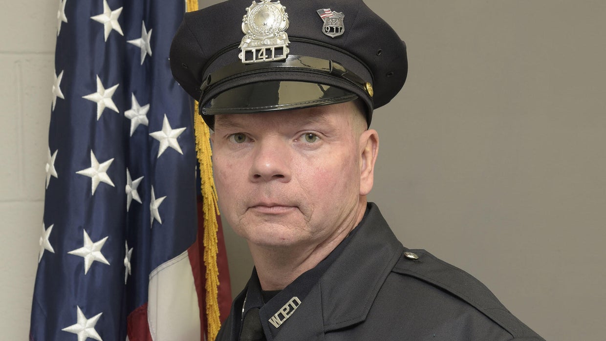 ‘Presumed armed and dangerous’ wife of dead cop seen calmly walking from death scene — as her surprising background emerges