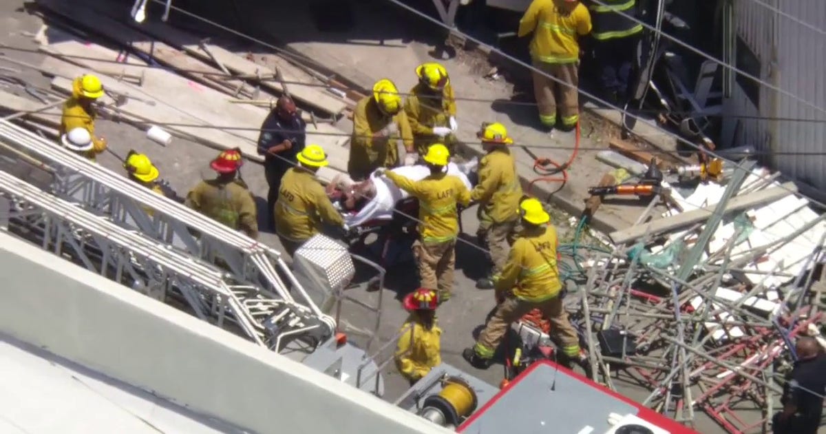 Truck Driver Trapped After Crashing Into Building on Pacific Coast Highway