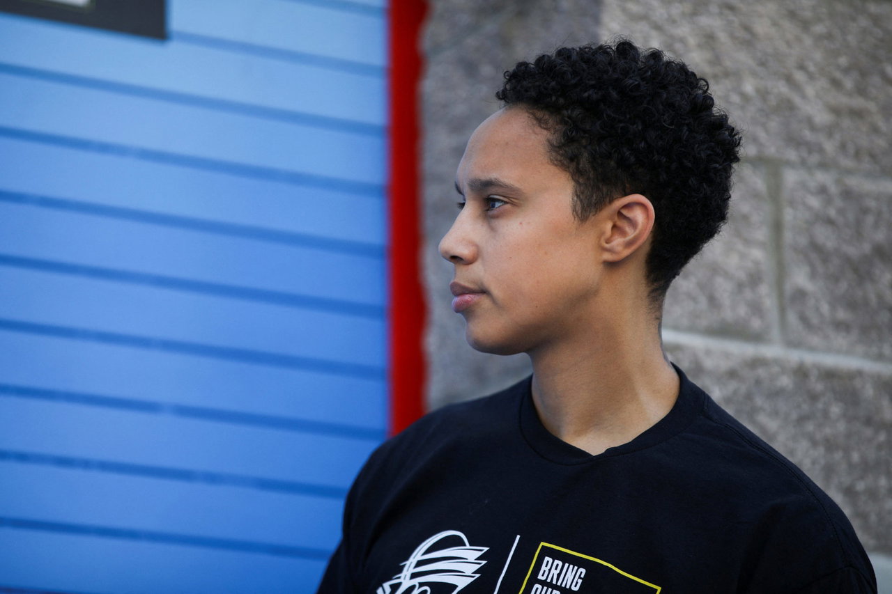 Brittney Griner, expressing joy about impending motherhood in 2024