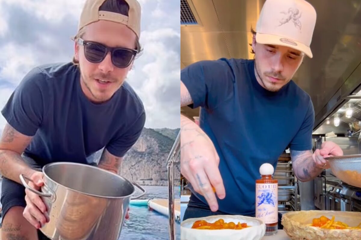 Aspiring chef Brooklyn Beckham horrifies fans by cooking pasta with seawater: ‘Is this ragebait?’