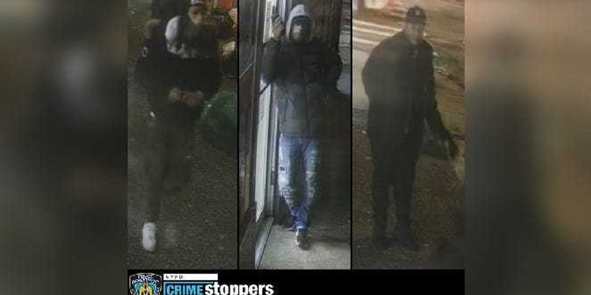 NYPD investigating a burglary at a residential building near West 168th Street