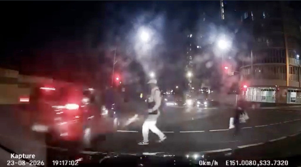 Pedestrian miraculously walks away after being hit by speeding car running light: ‘Not his first rodeo’