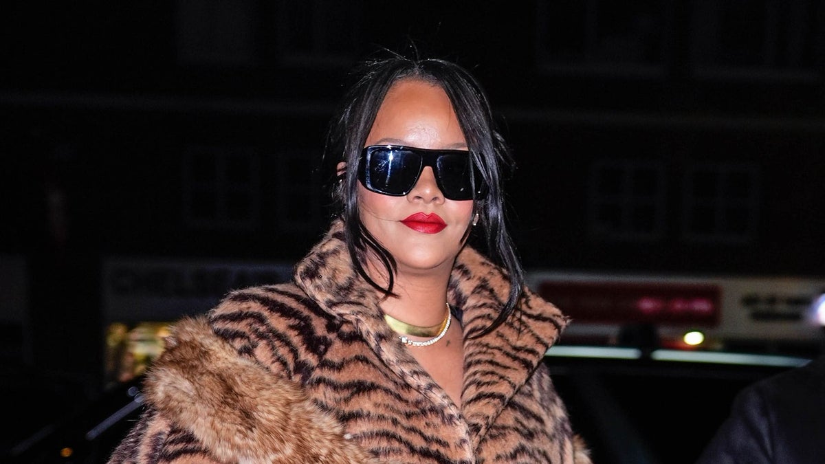 Rihanna stops traffic in racy lace lingerie and diamonds